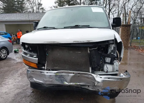 2023 Chevrolet Express Cargo Rwd 2500 Regular Wheelbase Wt from USA, damaged, VIN 1GCWGAFP5P1230752